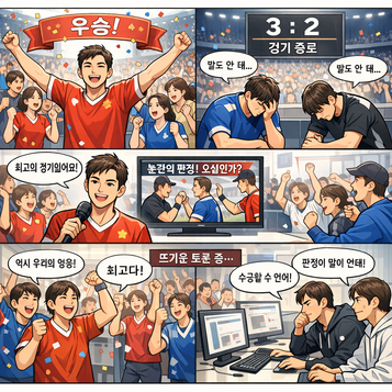 * 빅매치 결과 공개* 빅매치 승리 확정* 빅매치 이변